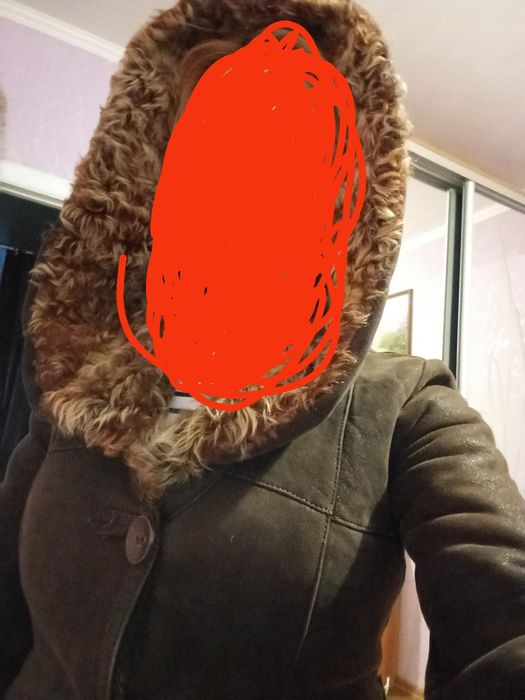 Дублёнка женская б/у