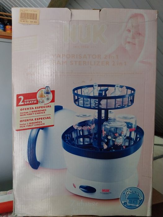 NUK - Esterilizador 2 em 1