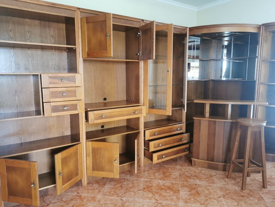 Móvel de salal com bar