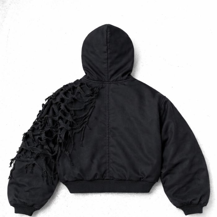 Bomber kuroxx бомбер shoulder tears