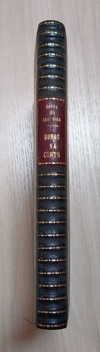 Old book "Count of Sabugosa" in luxury binding64584807807107124