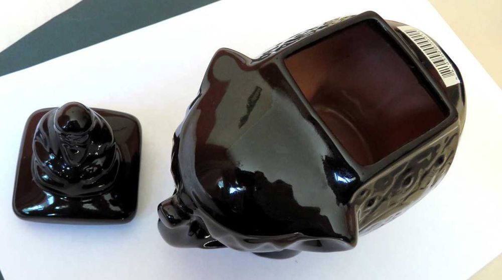 Для сахара или чая декоративная емкость: "Всадник на слоне"