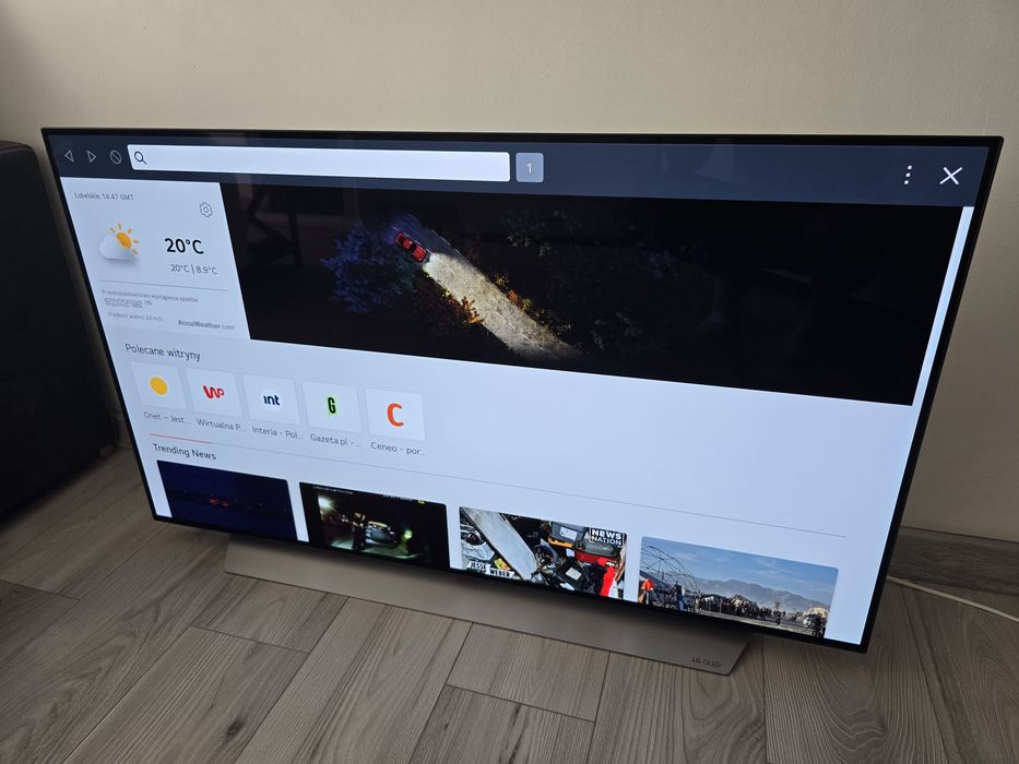 LG 48" OLED 120Hz α9 Gen4 AI SmartTV 4K UHD WebOS HDR 10 OLED Motion Pro Tanio!