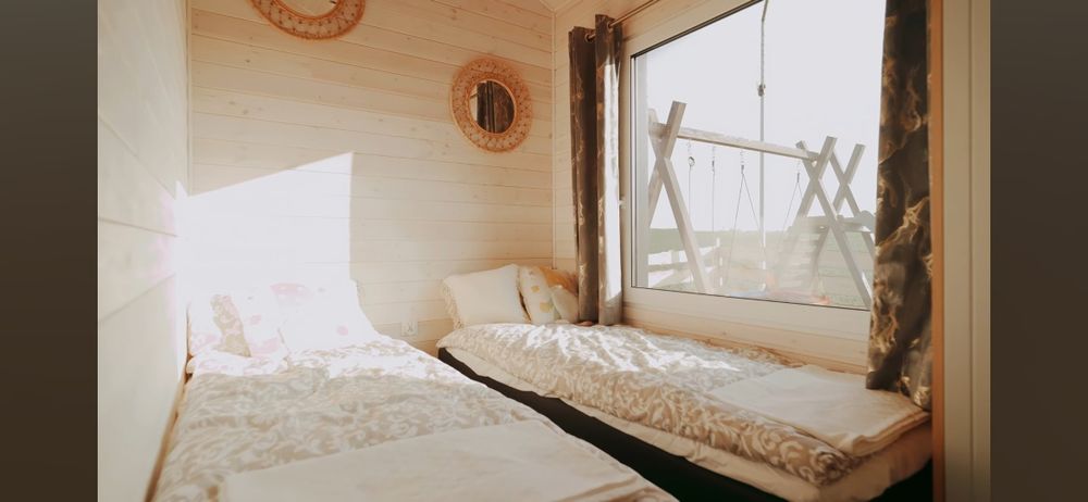 Domek nad jeziorem  z jacuzzi sauną dla Rodziny łowisko ryby kaszuby