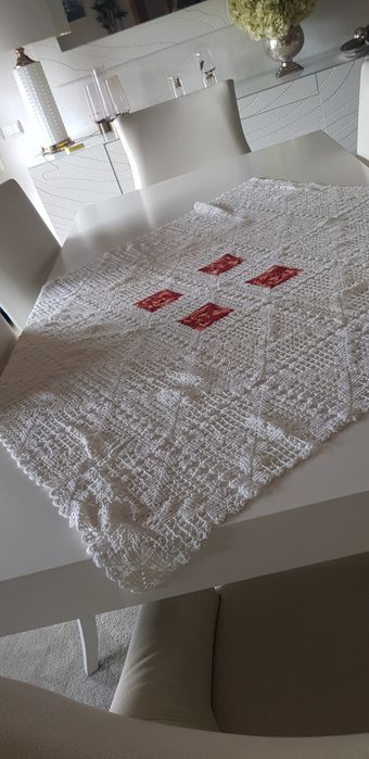 Toalha de crochê toda feita a mão 1.10 * 1.20