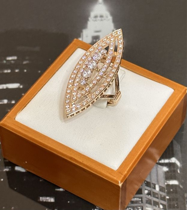 Жіночі  каблучки  з червоного золота 585*проба.