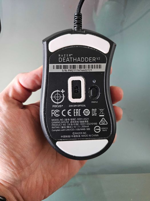 Razer DeathAdder V2 Mouse – Excellent Condition439739955439872006