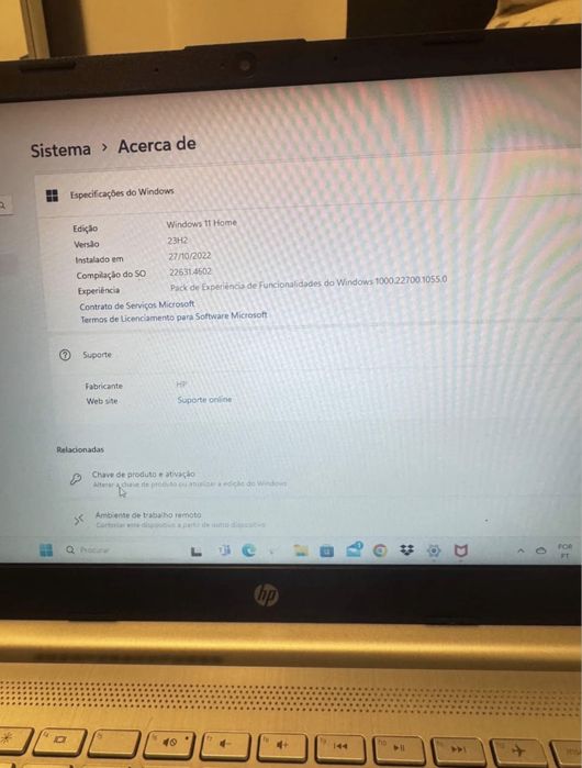 Notebook HP como novo
