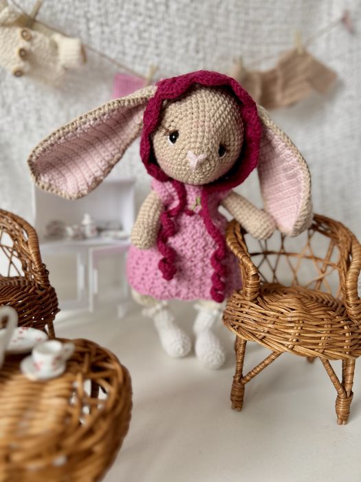 Króliczek na szydeł handmade