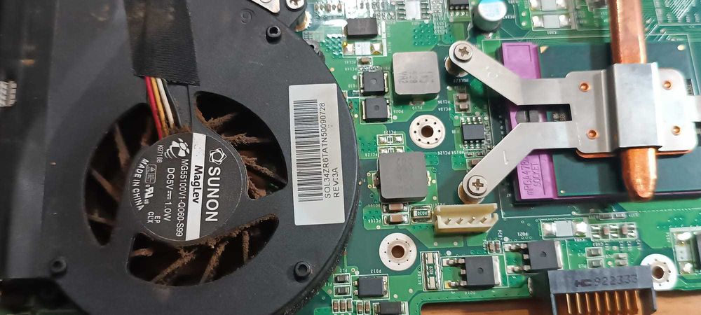 Motherboard Acer DA0ZR6MB6E0 Rev E.