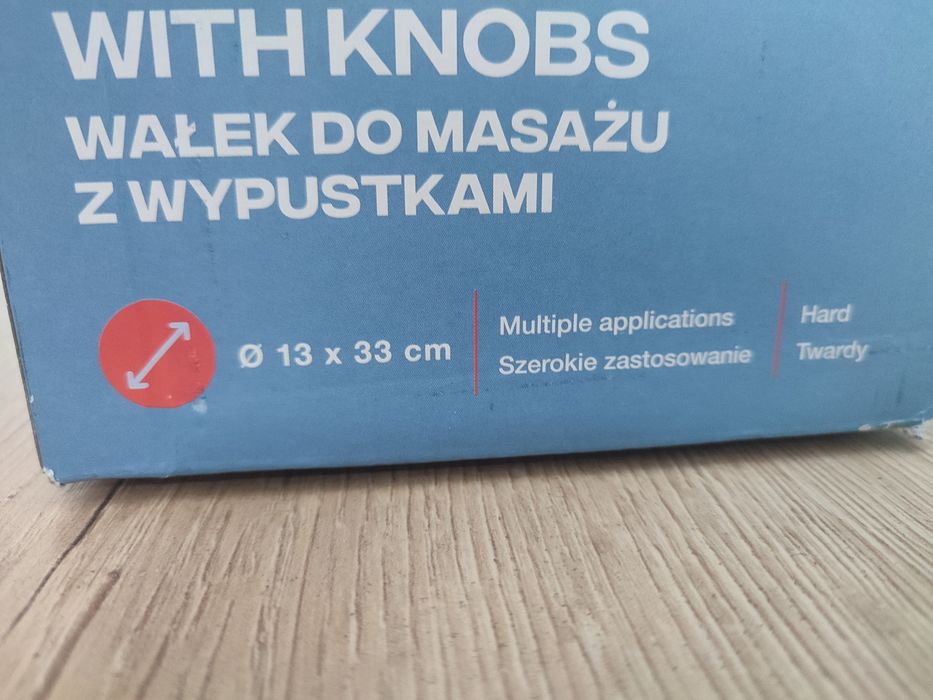 Wałek do masażu z wypustkami