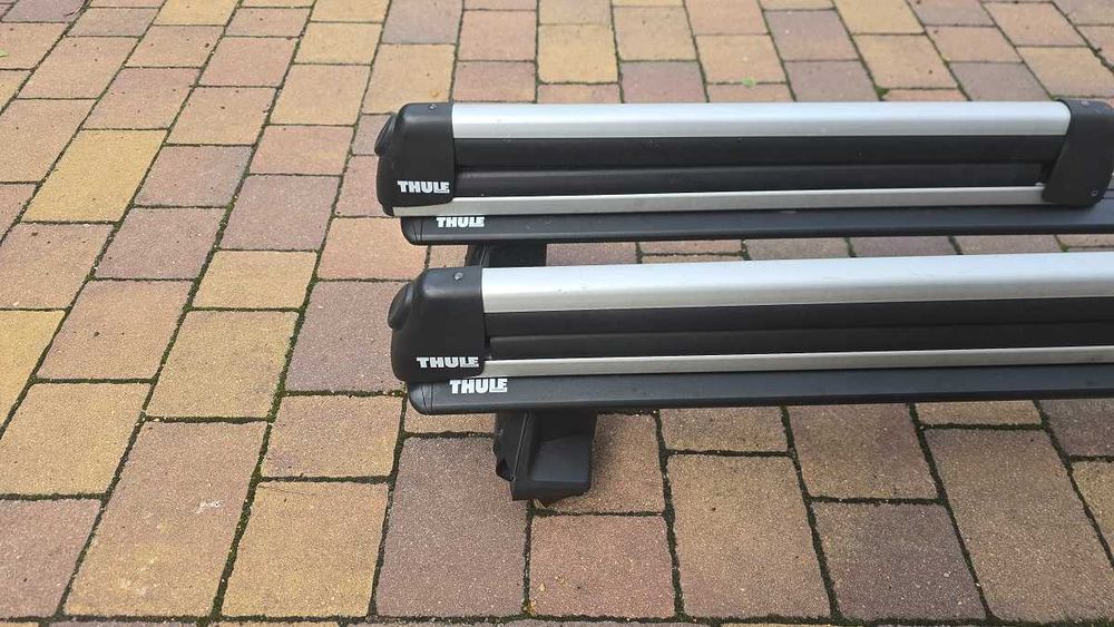 THULE WingBar Evo Black 7105 Volvo S60 III 2019- + uchwyt na narty
