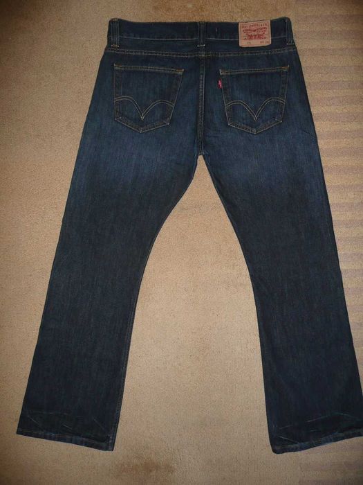 Spodnie dżinsy LEVIS 512 W36/L32=48,5/109cm jeansy