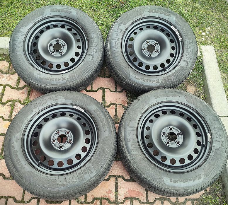 Opony zimowe KLEBER na felgach stalowych Ford 225/65/17 cali
