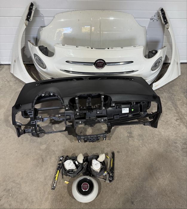 Fiat 500 Frente completa/Kit Airbags 2020