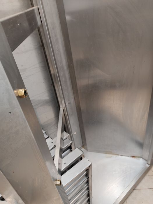 Hotte central em Inox p/ linha 70