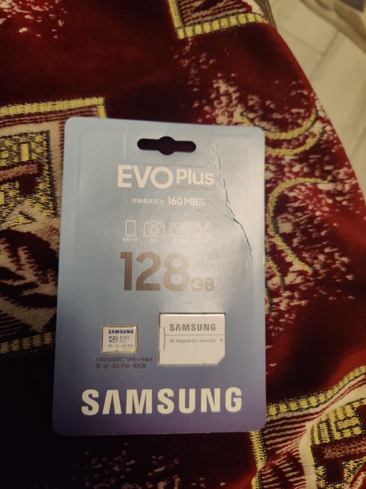 Карта пам'яті micro SD card 128gb EVO Plus Samsung