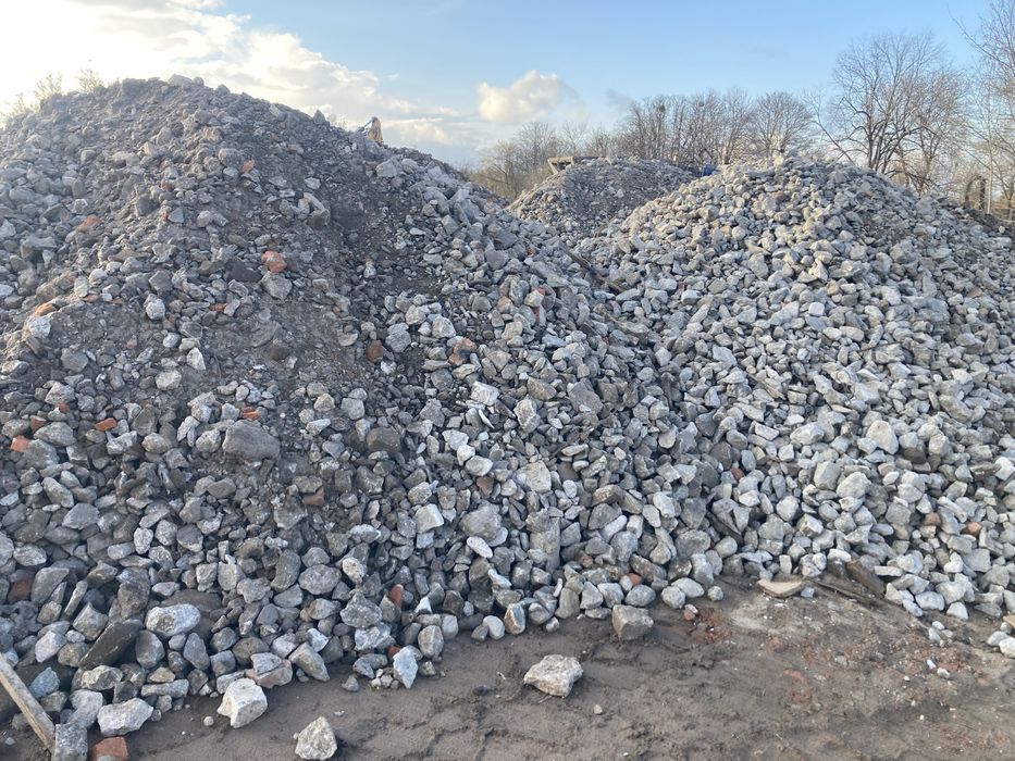 Beton kruszony, asfald piasek pospołka