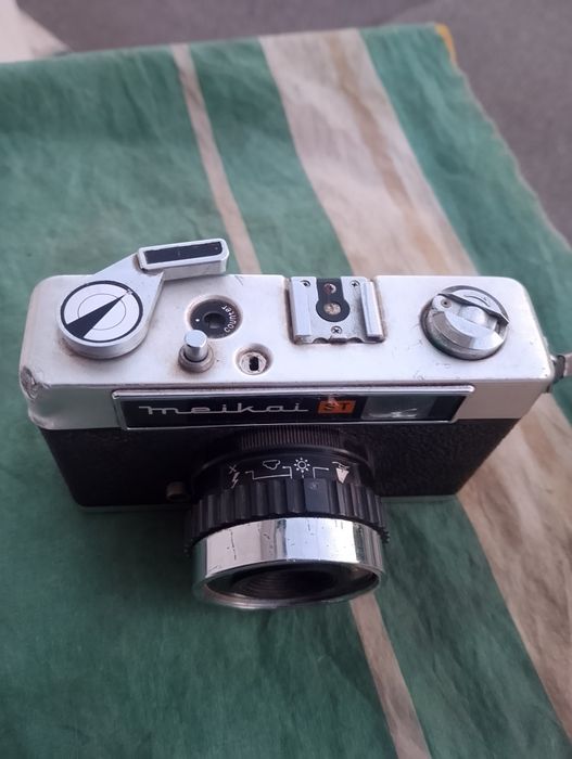 Máquina fotográfica analógica