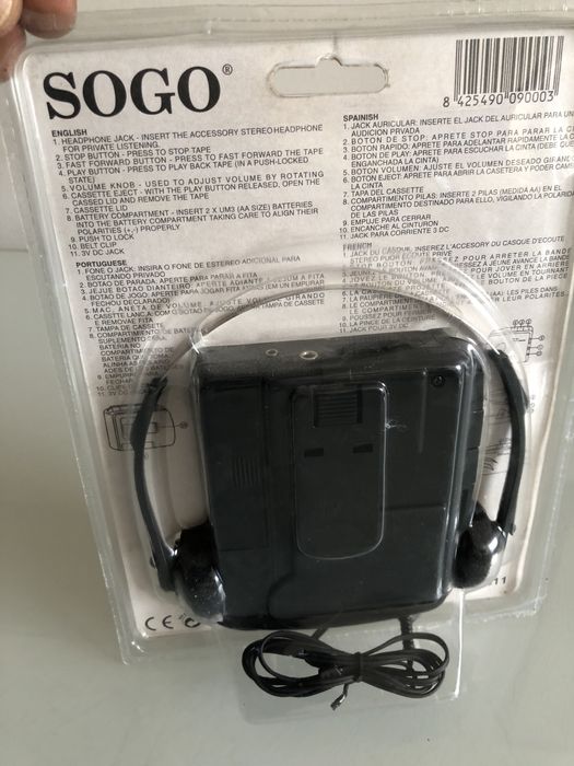 Walkman Sogo antigo