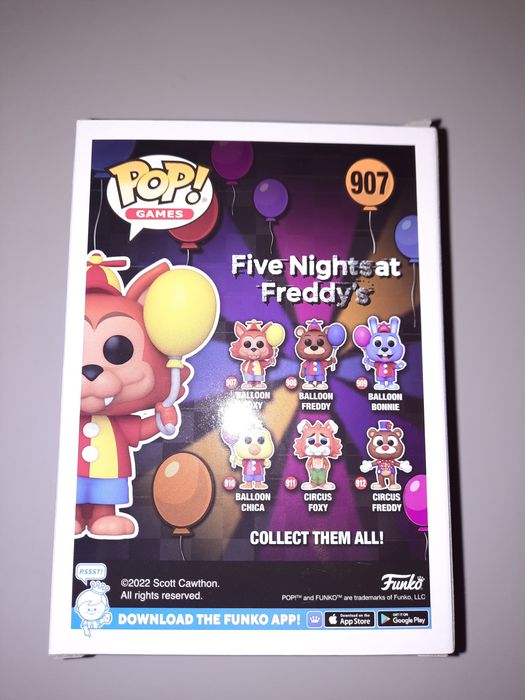 Pop Figure Ballon Foxy 907