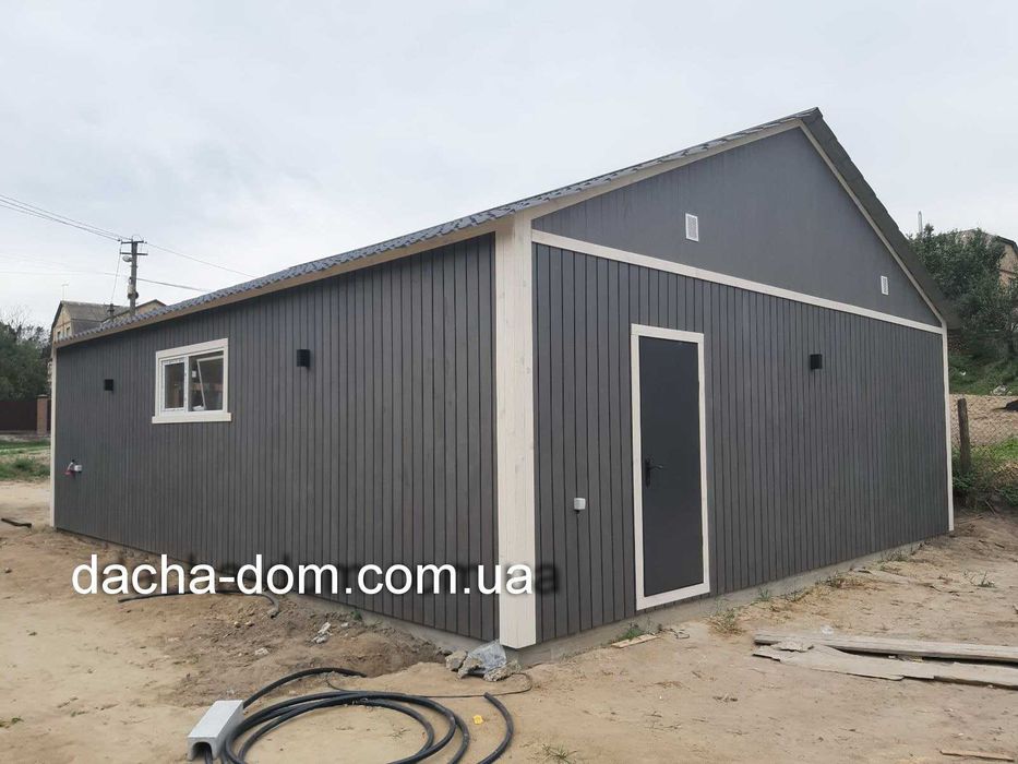 Каркасные дачные домики! От 3500 грн. м/кв. И зимой.