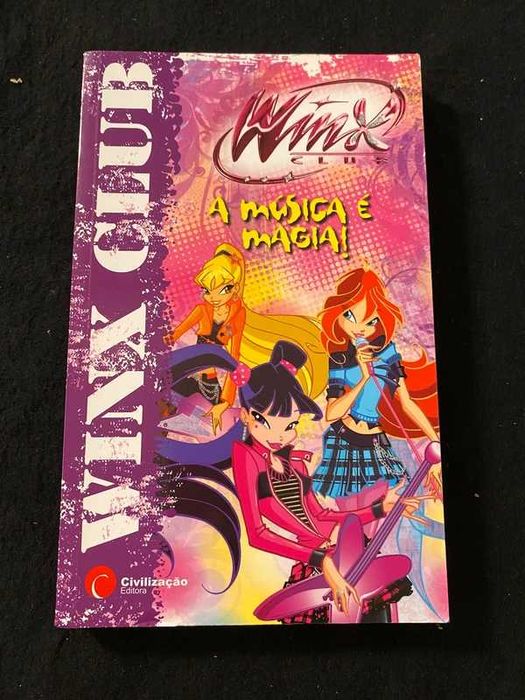 Livro "Winx- A música é magia"