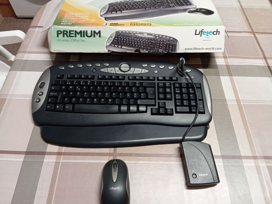 Teclado e rato wireless lifetech