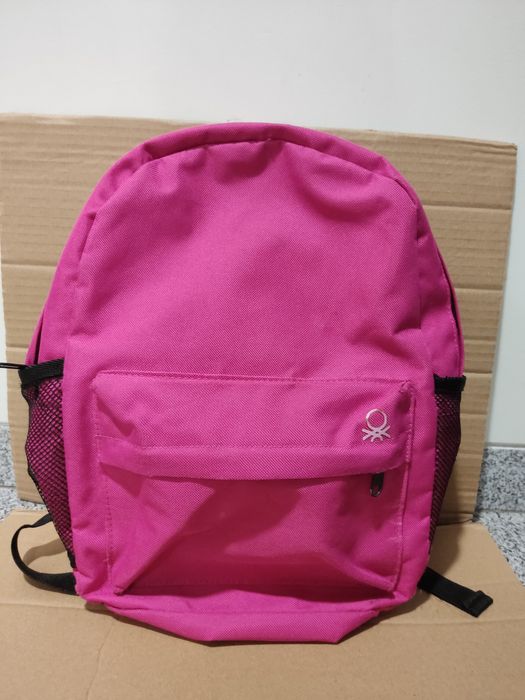 Mochilas Benetton Rosa e Azul