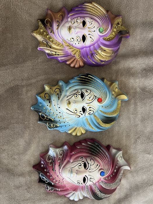 Maski weneckie ceramiczne unikaty