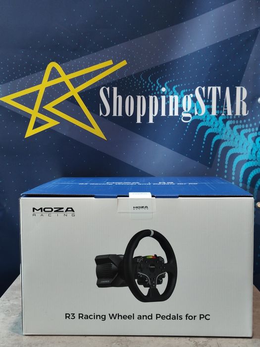 Кермо MOZA R3 Racing Bundle (PC) (RS074) • Нове!