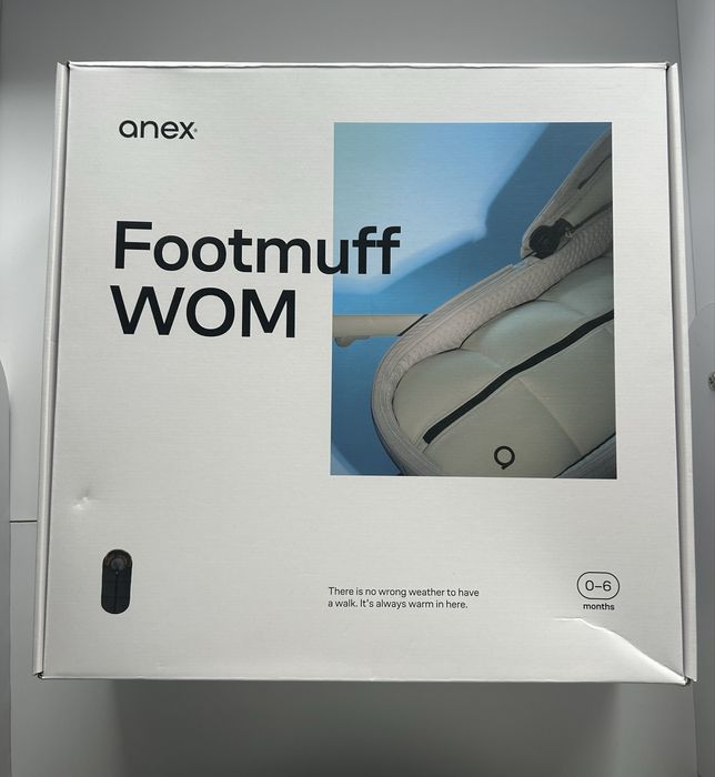 Дитячий Зимовий конверт Anex Footmuff WOM 0-6