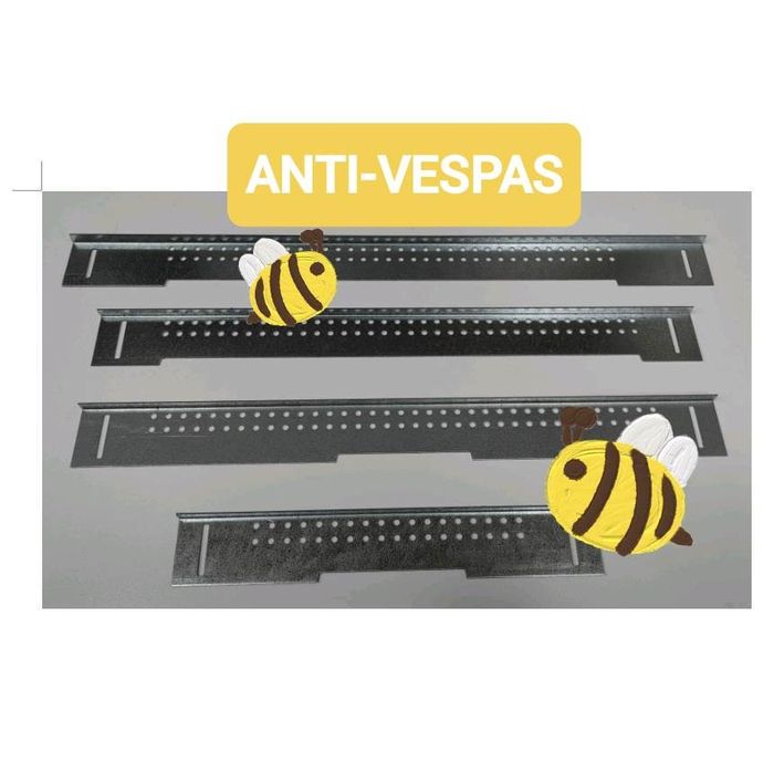 Réguas Anti Vespa velutina orientalis colmeias asiáticas