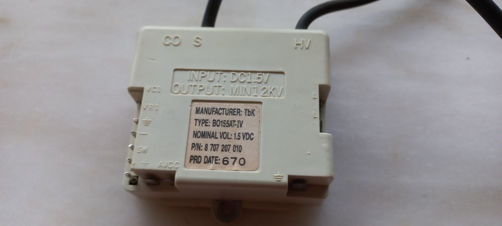 Peças para esquentador