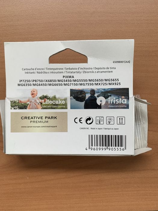 Tinteiro preto para canon novo