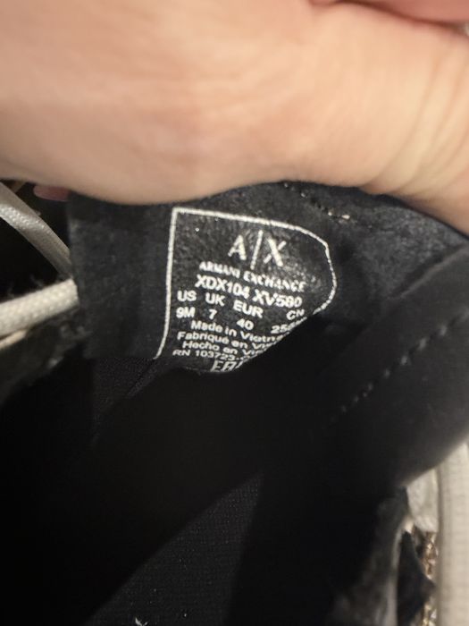 Кроссовки armani exchange