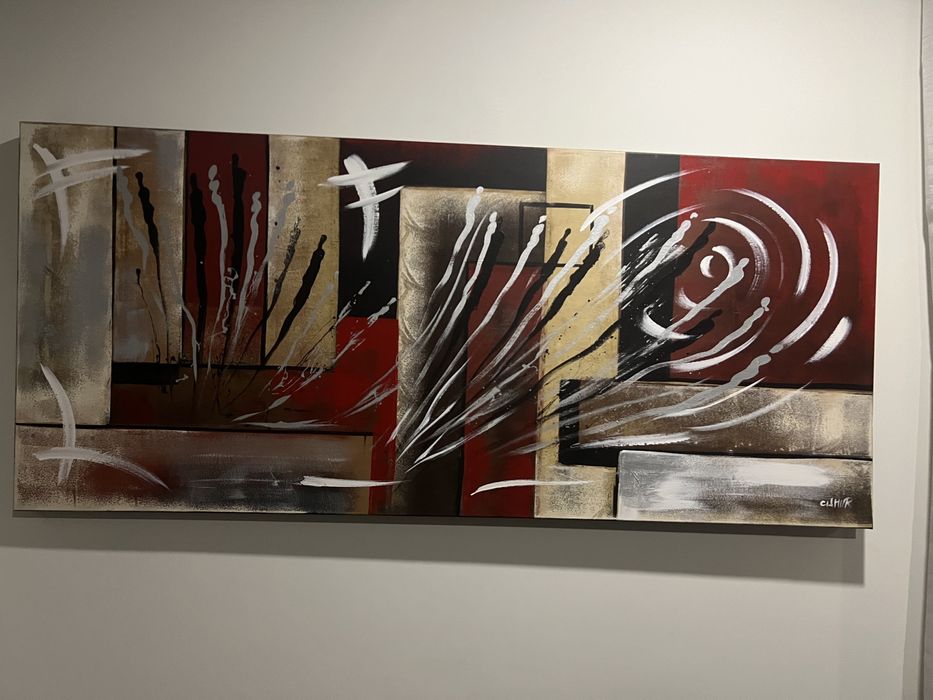 Tela pintada à mão