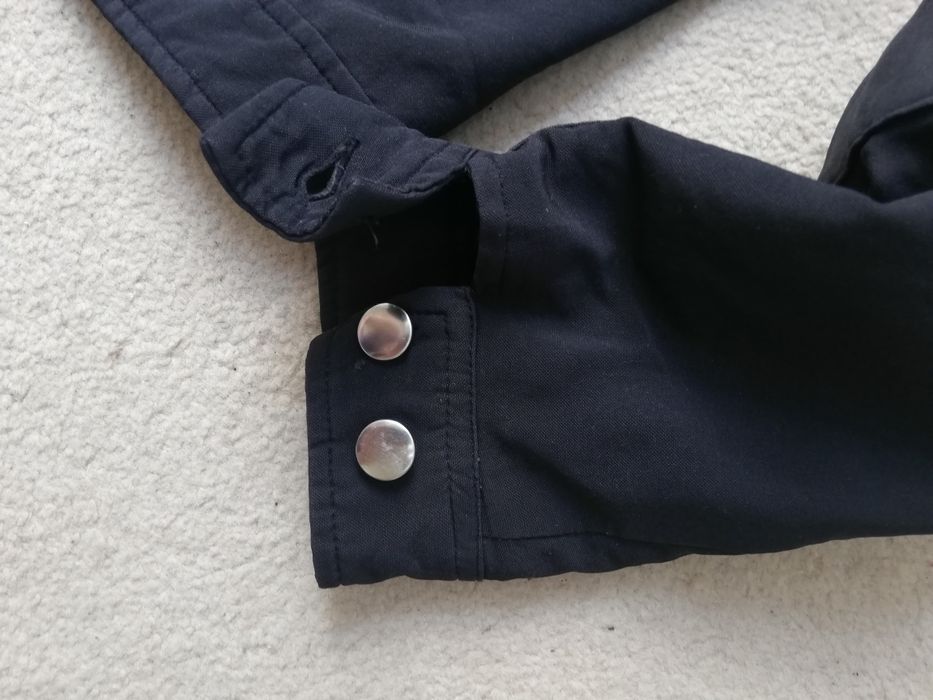 Czarna kurtka męska, rozmiar S.