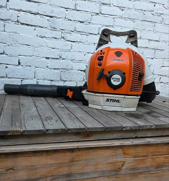 Stihl BR 600 – mocna dmuchawa do liści, TOP stan, gotowa do pracy