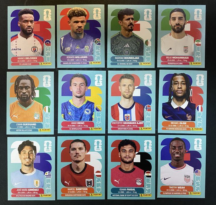 Стікери Panini Fifa World Cup 2026