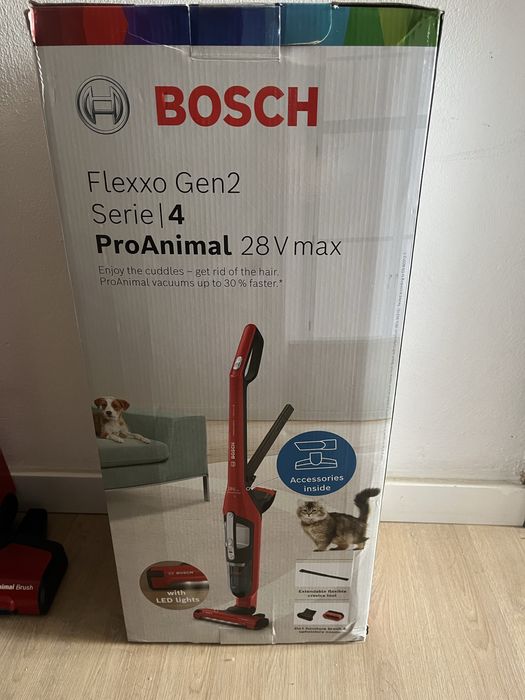 Aspirador Bosch Flexxo Gen2 Serie 4 ProAnimal 28V Max