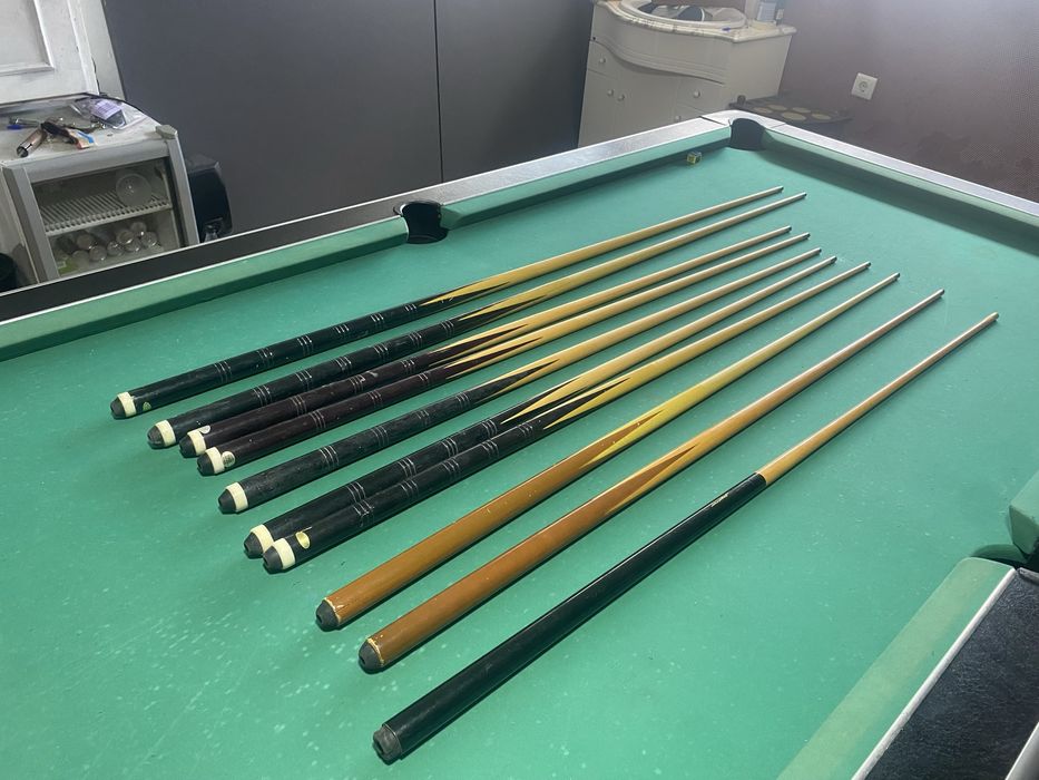 Tacos bilhar snooker ponteira metálica