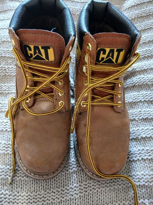 Мужские ботинки из натурального нубука,Cat