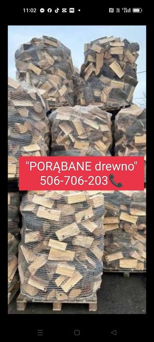 SUCHE  Drewno kominkowe Stryków Nowosolna Gieczno Mąkolice  Biała