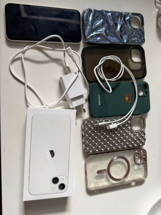 Iphone 13  128gb biały 100%bateria