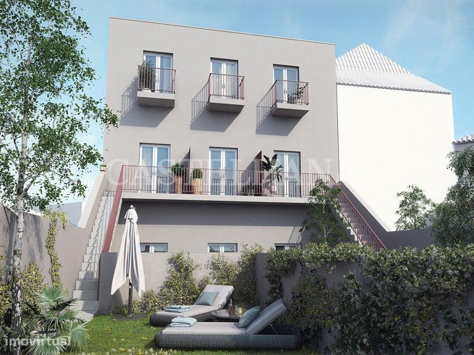 Apartamento T0 com varanda, em novo empreendimento, no Porto