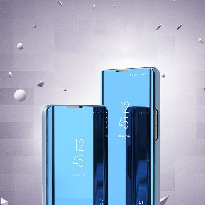 Etui Z Klapką Clear View Case Do Samsung Galaxy A21S Czarny
