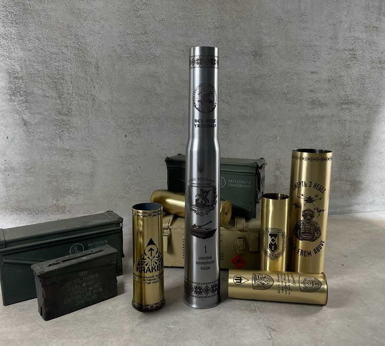 Лазерне гравіювання на гільзах. Ваші гільзи — наше оформлення • Львів