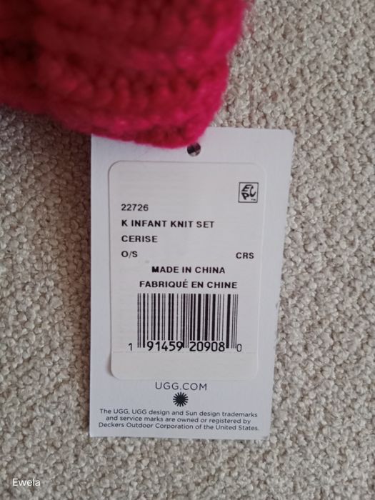 Czepka,rękawiczki UGG