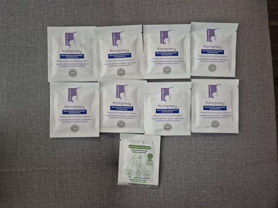 Multi-mam kompresy na brodawki 8 sztuk + 1